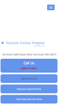 Mobile Screenshot of hyannisanimalhospital.com